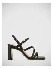 [Wittner] Primo Leather Strappy Heel in Black