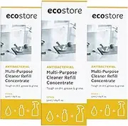 Ecostore Antibacterial Multi-Purpose Cleaner Refill Concentrate 50ml x3 - Citrus, Fragrance, Fresh, Household Cleaning, All Purpose, Plant based, Hard Surfaces