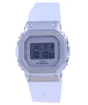 Casio G-SHOCK Digital Alarm Backlight Timer 12/24 GM-S5600SK-7 200M Ladies Watch