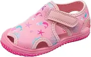 [CsgrFagr] Kids Water Shoes Boys Girls Barefoot a Socks for Swim Surf Pool Beach Sport Lightweight Breathable Sandal, Pink, 7 UK