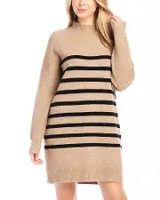 Karen Kane Striped Sweater Dress