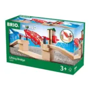 BRIO 33757 Lifting Bridge 3pc Brand New