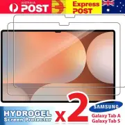 x2 For Samsung Galaxy Tab S10 FE FE+ S9 S8 S7 A9 A9+Ultra Plus Screen Protector