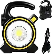 Solar Camping Lights - Portable LED Cycling Light | Electric Lantern USB Rechargeable for Hiking Cycling, Outdoor Fishing Lamp