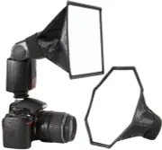 Flash Diffuser Light Octagon Softbox Kit ( Collapsible with Storage Pouch)