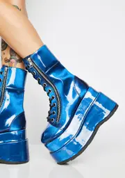 [Demonia] Color Shift Vampyro Platform Boots