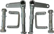 Go Kart Spindle & weld on Bracket Set. 4 1/2" Long Axle by 5/8" Left and Right side.