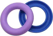 Gircss Bobbin Holders, 2 Pack Bobbin Organizer Silicone Rubber Ring Portable Bobbin Holder Needles Saver Bobbin Storage Box Sewing Tools Handicraft
