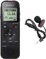 Sony Voice Recorder ICD-PX Series with Built-in Mic and USB, microSD Card Slot U