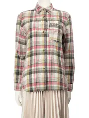 Crystal Embellished Plaid Jacket