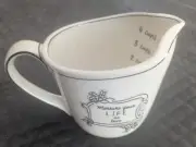 Katie Mandy Measure Your Life in Love Ceramic Measuring Cup (4 Cups / 1 Quart)