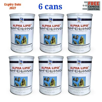 6x Alpha Lipid Lifeline Blended Milk Colostrum Powder 450g -Immune & Gut Support