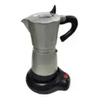 6 Cup Electric Espresso Latte Coffee Maker Italian Percolator Mocha Moka Pot EU