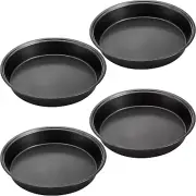 4 Packs 9" Nonstick round Cake Pan Set for Baking Layer Cake Pans Pie Pan Tart P