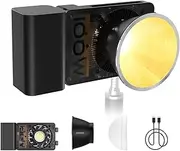 Zhiyun CINEPEER CX100 LED Video Light, 100W Portable Photography Light,Bi-Color 2700K~6500K CRI 96+ TLCI 97+Brightness Control Camera Light,Zhiyun Light with Built-in Fans,PD Fast Charging,for Studio