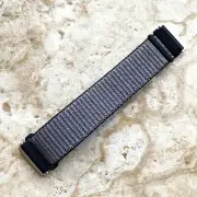 Midnight Blue Sports Hook and Loop Adjustable Nylon Band Strap for Fitbit Versa