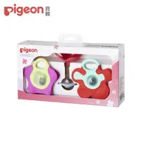在飛比找PChome24h購物優惠-【Pigeon貝親】小花固齒器禮盒