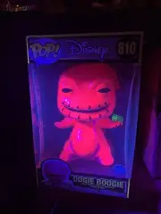 Funko POP! Disney Oogie Boogie #810 (FunkoExclusive Blacklight) 10 Inch