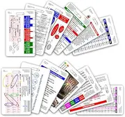 Complete EMS Vertical Badge Card Set - 13 Cards