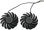 Fit for MSI Geforce RTX 3070 3080 3090 Ventus 3X Gaming Graphics Card Cooling Fan PLD09210B12HH 12V 0.40A 85Mm RTX3080 Fan(Color:2pcs)