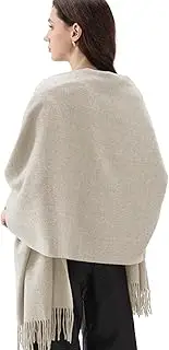 [EPEIUS] Scarfs for Women Pashmina Shawl Soft Wraps for Evening Dress Women Scarf for Wedding Large Winter Scarves Ladies Gifts
