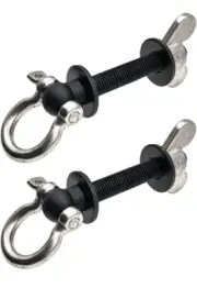 Heavy Duty Power Rack Attachments with Silicone gaskets for Resistance Band
