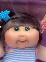 Vintage Cabbage Patch Kids Pop N Style Vivian Eva Green Eyes 2009 COA NRFB