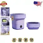 Compact 11L Portable Washing Machine & Mini Washer - Foldable for Easy Storage