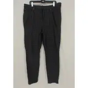 Torrid Pants Womens 20 Black Houndstooth Sky High Skinny Stretch Academia