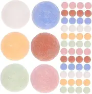 TOBBOMEY Colorful Ceramsite Clay Balls for Indoor Plants Hydroponic Clay Pebbles for Succulent Planters Decorative Gravel for Drainage and Transplanting