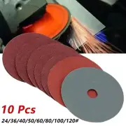 Premium Grade Resin Fiber Grinding Sanding Discs 10PCS Pack for Angle Grinder