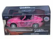 New JADA FAST & FURIOUS SUKI'S 2001 HONDA S2000 1/32 DIECAST MODEL CAR PINK NIB