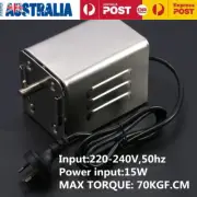 240V Electric BBQ Motor Spit Roaster Rotisserie Motor 70KGF.CM Stainless Steel