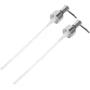 2 Pcs Pump Head Travel Foaming Soap Dispensers Bottle Replacement