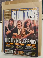 New Guitar World May 2007 Tony Iommi, Angus Young, Jimmy Page Fall Out Boy MCR