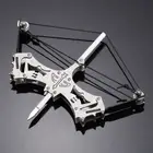 Pocket Compound Bow Play Mini Arrow Pocket Toy Full Stainless Steel