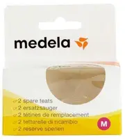 Medela Spare Teat X 2 - Medium Flow