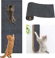 Peelanmall Cat Scratching Mat, 200 cm x 40 cm, Self-Adhesive Scratching Mat, Cat Scratching Board, DIY Cut to Size, Scratching Mat, Sofa, Cat, Scratching Board, Scratching Protection, Sofas
