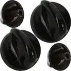 GENUINE BELLING STOVES BLACK COOKER OVEN HOB CONTROL KNOB SWITCH 082613643 x 4