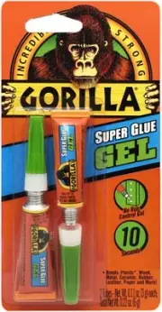 3 Pack Gorilla Super Glue Gel Twin Pack-3g 7820001