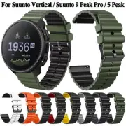 22mm Silicone Strap For Suunto Vertical Watch Band Suunto 9 Peak Pro / 5 Peak