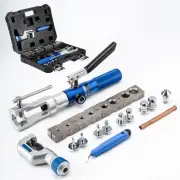 Hydraulic Swaging and Flaring Tools Kit for 3/16" to 7/8" inch Soft HVAC Copp...