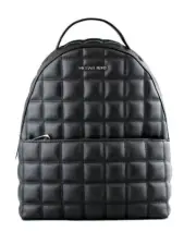 New Michael Kors Sheila Medium Backpack Quilted Black