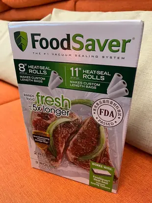 FoodSaver 食物真空保存機專用真空袋一盒5捲   999元--可超取付款