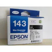 在飛比找蝦皮購物優惠-EPSON 143 XL 原廠墨水匣 黑 適用WF 3521