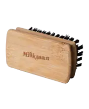 New Milkman Bamboo Military Hair & Beard Brush