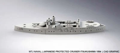 Itsukushima 1894 - IJN Navy - Pre Dreadnought Era - Wargaming - Axis and Allies