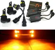 LED M10 Canceler 9012 HIR2 Amber Two Bulb Head Light Low Beam Replacement Lamp (for: Fiat)