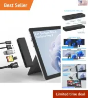 Surface Pro Hub - 4K HDMI - USB-C Thunderbolt 4 - 2 USB 3.0 - SD/TF Slot