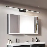在飛比找Yahoo!奇摩拍賣優惠-大觀園鏡前燈簡約浴室化妝鏡柜燈具衛生間臥室梳妝台防水壁燈Z0